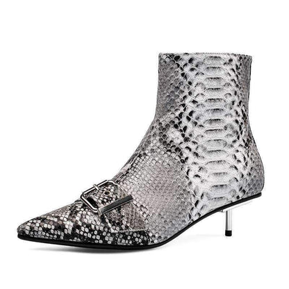Bottines Serpent Femme Cuir original