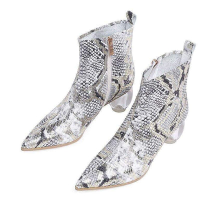 Bottines Serpent à Talons femme