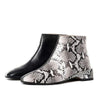 Bottines Serpent Python Plates