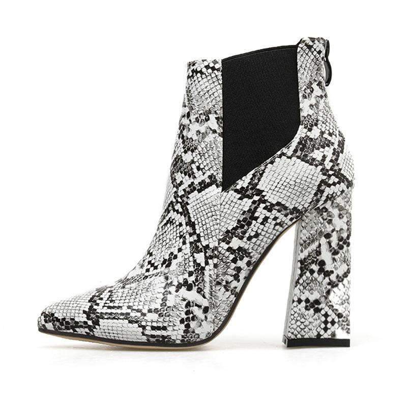 Bottines Serpent Talons haut 