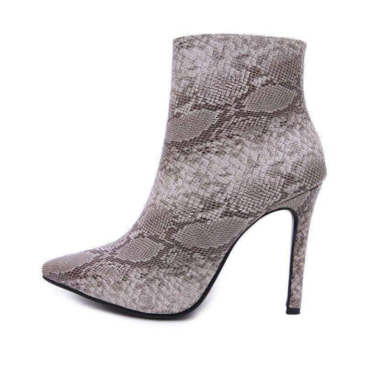 Bottines Serpent Tendance femme