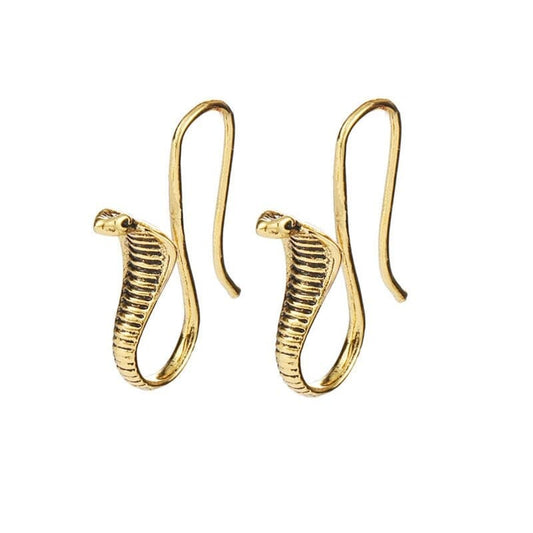 Boucles d'Oreilles Cobra Or