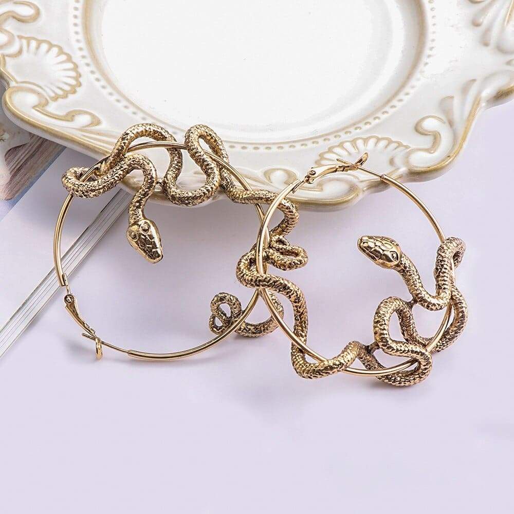Boucles d'Oreilles Cercle Or