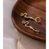 Boucles d'Oreilles Serpent Or Design