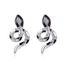 Boucles d'Oreilles Serpent Éthique Argent