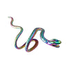 Boucles d'Oreilles Serpent à Clip multicolore