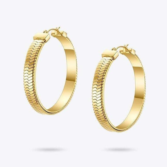 Boucles d'Oreilles Cercle Or
