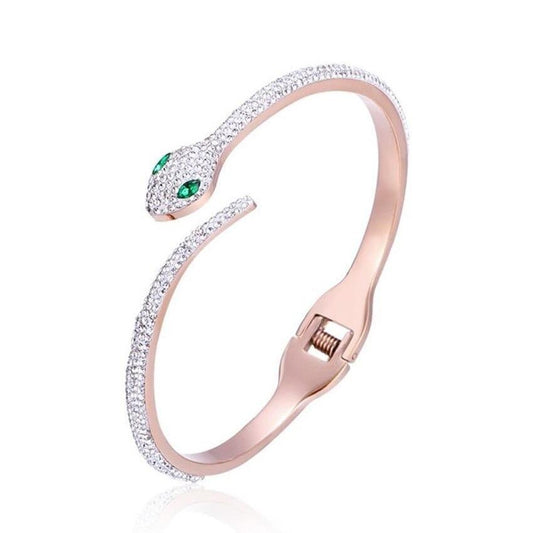 Bracelet Jonc serpent Femme