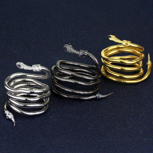 Bracelet Manchette Serpent 