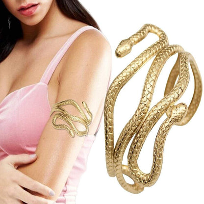 Bracelet Manchette Serpent femme
