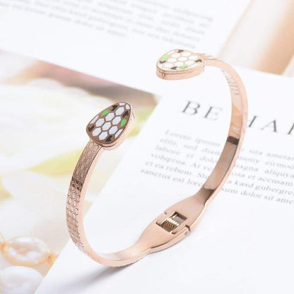 Bracelet Serpent femme Or Rose