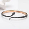 Bracelet Serpent Femme noir