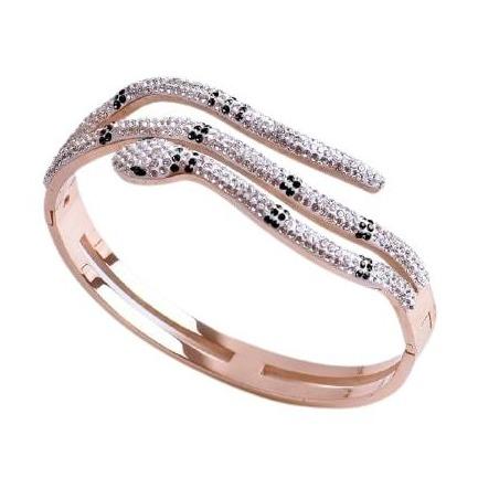 Bracelet Serpent Femme Or Rose