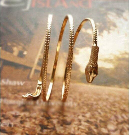 Bracelet Serpent doré
