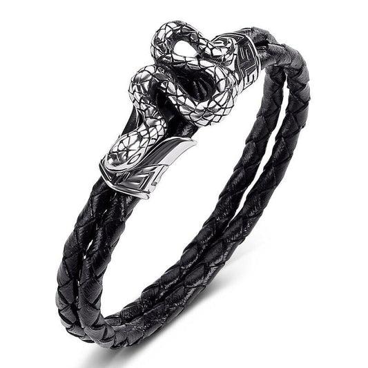 Bracelet Serpent Punk