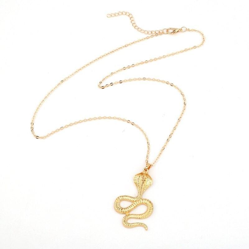 pendentif Cobra Or