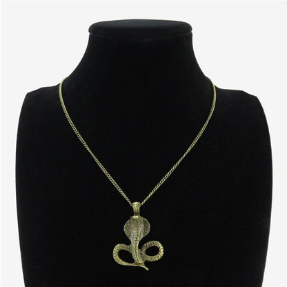 Collier Cobra doré