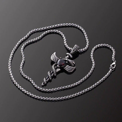 pendentif acier Épée