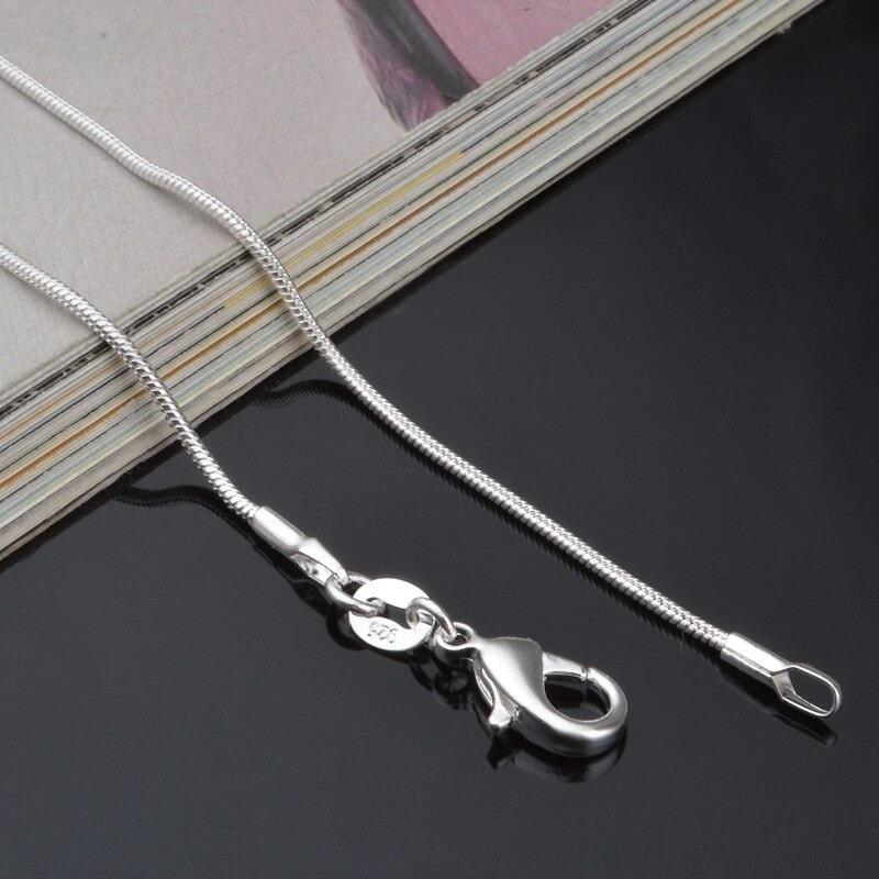Collier Serpent Maille Fin
