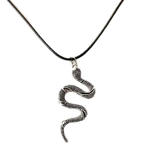 Collier Serpent en acier