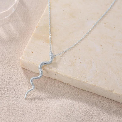 Collier Serpent en Argent