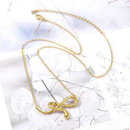 pendentif Serpent Doré