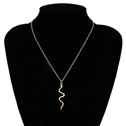 Collier Serpent Femme doré