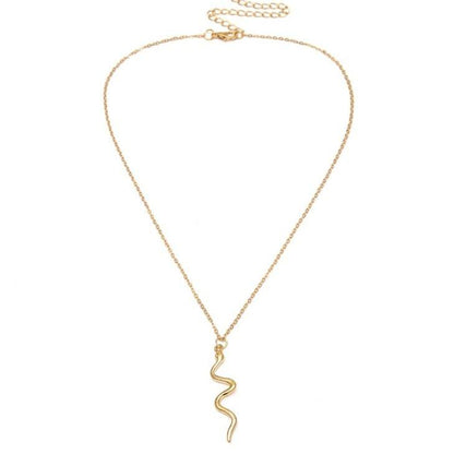 Collier Serpent Femme or