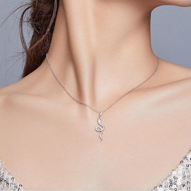 pendentif Serpent Femme 