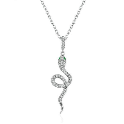 Collier Serpent Femme Argent