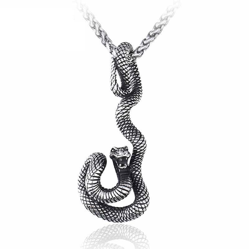 Collier Serpent Homme