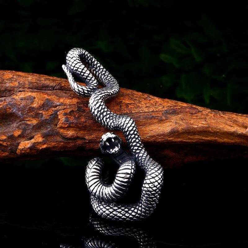 Collier Serpent Homme