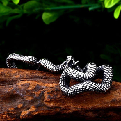 Collier Serpent Homme