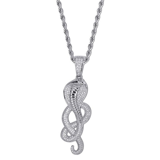 Collier Serpent Strass 