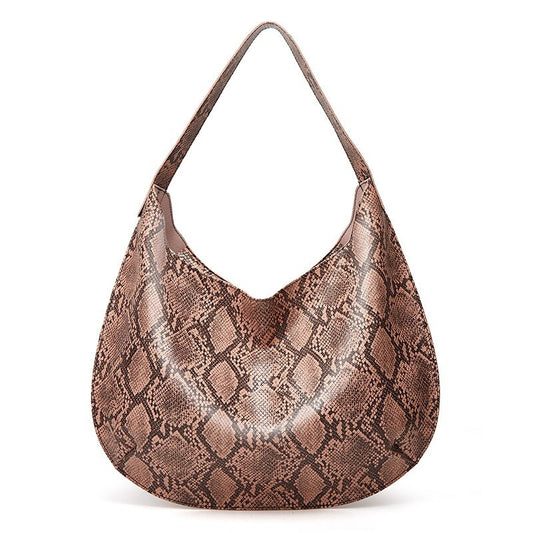 Sac Fourre-Tout Serpent Rose