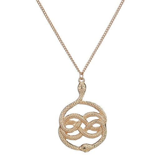 Collier Serpent Doré