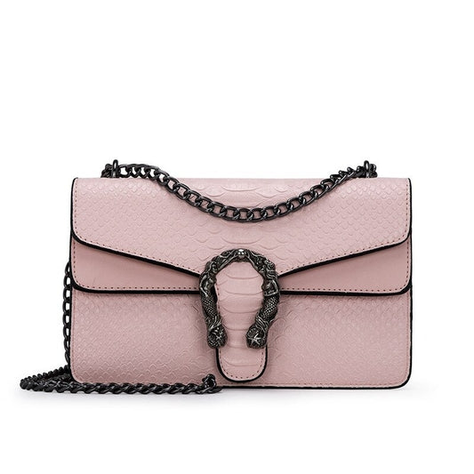 Sac Serpent Rose