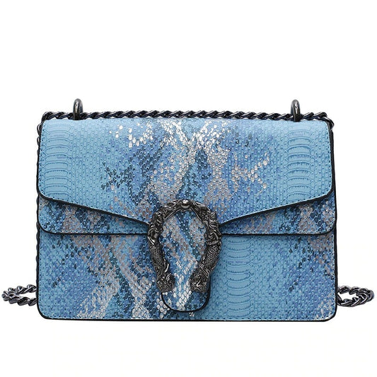 Sac Serpent Bleu